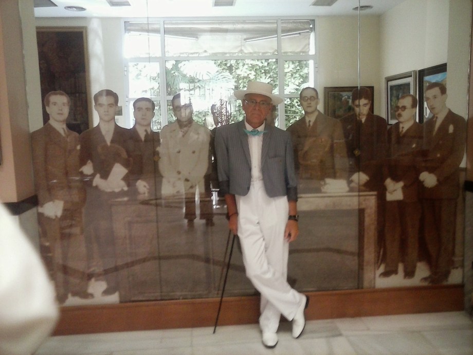 Daniel Lebrato en la foto de la Generación del 27 (1)