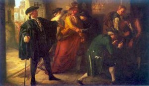 El motín de Esquilache, óleo de José Martí y Monsó