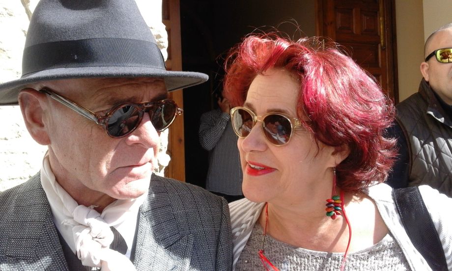 Ana Osuna con Daniel Lebrato