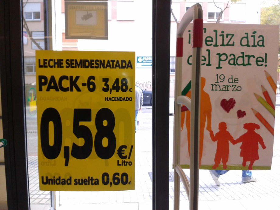 Dia del padre en Mercadona 2 la solución