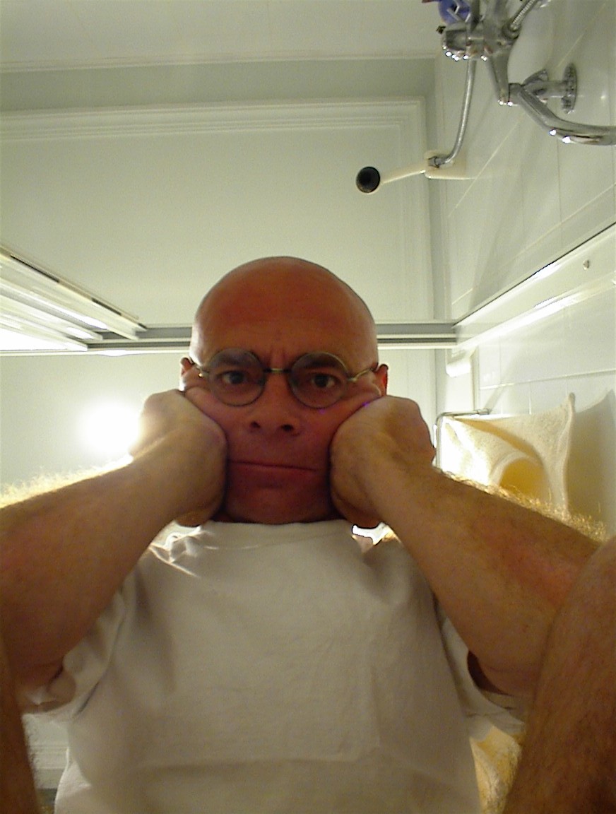 Daniel Lebrato en misa