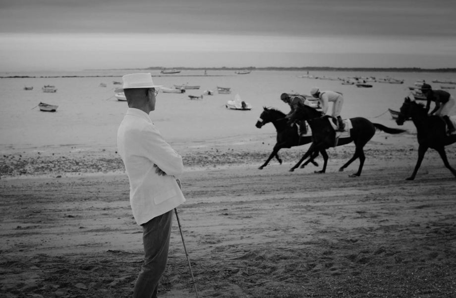 daniel-lebrato-en-las-carreras-agosto-2016-blanco-y-negro