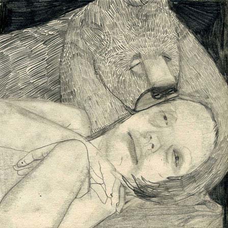 La bella y la bestia, ilustración (c) Maya Bloch