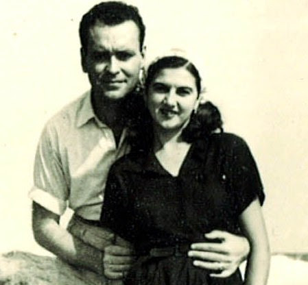 1950 Pepita y Francisco en Cóbreces