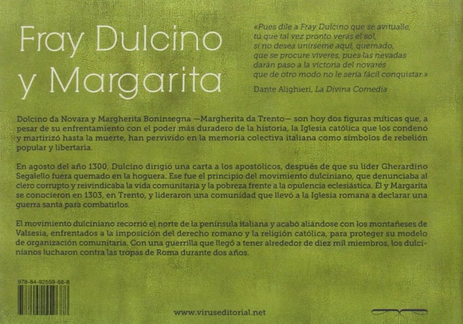 Dulcino y Margarita breve resumen