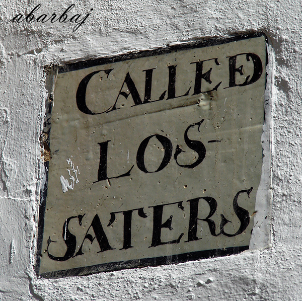 Callejon de los Saters Sanlucar rotulo 01.jpg