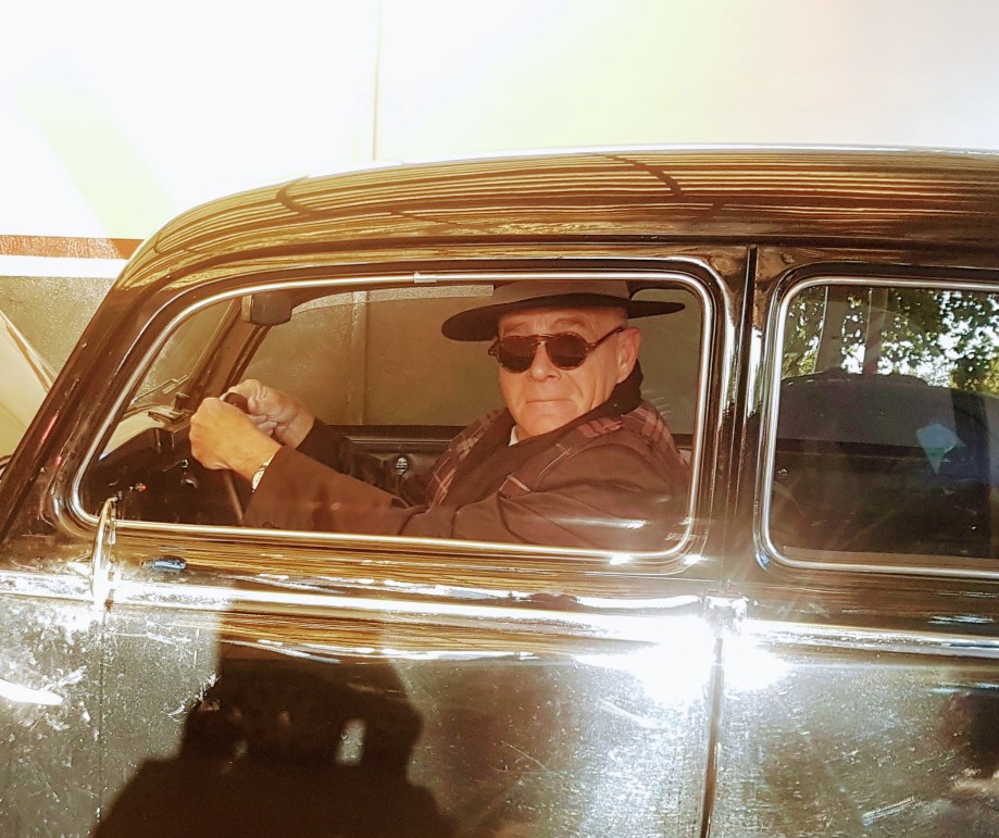 Daniel Lebrato en Ford antiguo